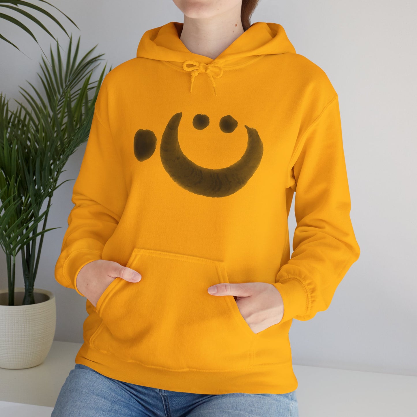 NekoPunch Original Hoodie – “Heart” (心) Japanese Calligraphy | Unisex Heavy Blend™