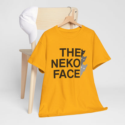 NekoPunch Original T-Shirt – “THE NEKO FACE” | Unisex Heavy Cotton Tee