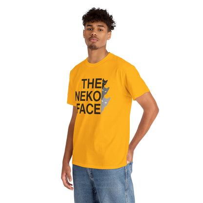 NekoPunch Original T-Shirt – “THE NEKO FACE” | Unisex Heavy Cotton Tee