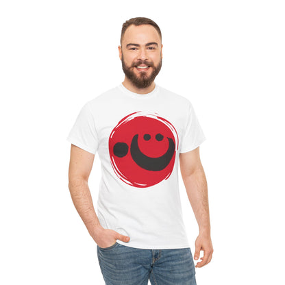NekoPunch Original T-Shirt – "Heart" (心) Japanese Calligraphy | Unisex Heavy Cotton Tee