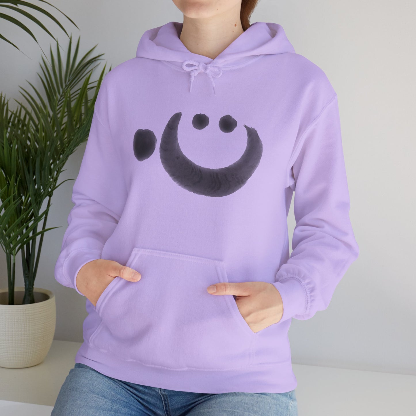 NekoPunch Original Hoodie – “Heart” (心) Japanese Calligraphy | Unisex Heavy Blend™