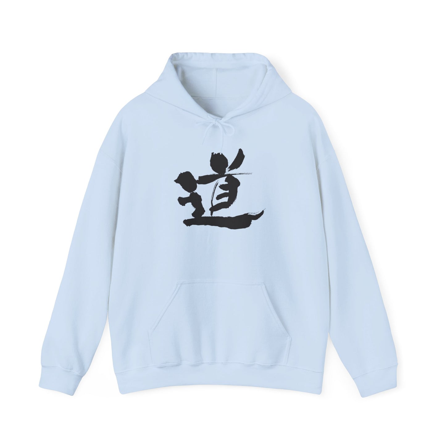 NekoPunch Original Hoodie – "Path" (道) Japanese Calligraphy | Unisex Heavy Blend™