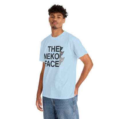NekoPunch Original T-Shirt – “THE NEKO FACE” | Unisex Heavy Cotton Tee