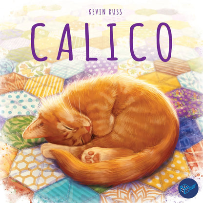 Calico Board Game, Award Winning Strategy Game, Sew Your Quilt to Score Points, Family Fun, Ages 8+, 1-4 Players, 30-45 Min, Flatout Games