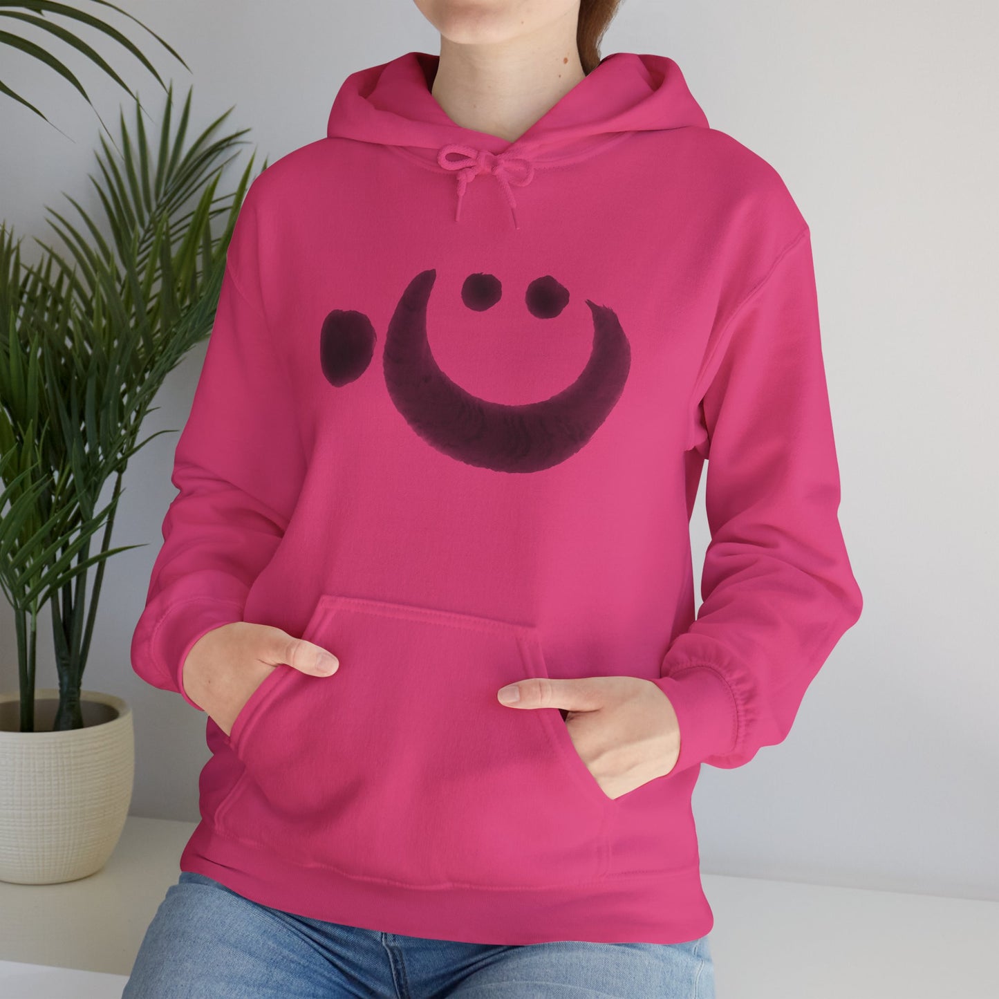 NekoPunch Original Hoodie – “Heart” (心) Japanese Calligraphy | Unisex Heavy Blend™