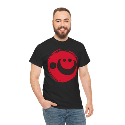 NekoPunch Original T-Shirt – "Heart" (心) Japanese Calligraphy | Unisex Heavy Cotton Tee