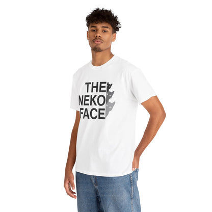 NekoPunch Original T-Shirt – “THE NEKO FACE” | Unisex Heavy Cotton Tee