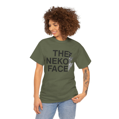 NekoPunch Original T-Shirt – “THE NEKO FACE” | Unisex Heavy Cotton Tee