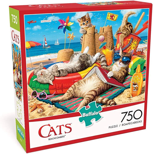 - Beachcombers - 750 Piece Jigsaw Puzzle Multicolor, 24"L X 18"W