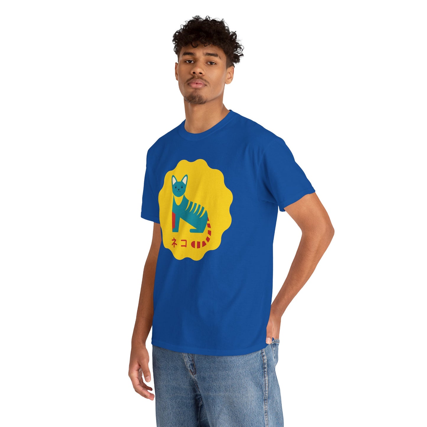 NekoPunch Original T-Shirt – “Cat” (ネコ) | Unisex Heavy Cotton Tee