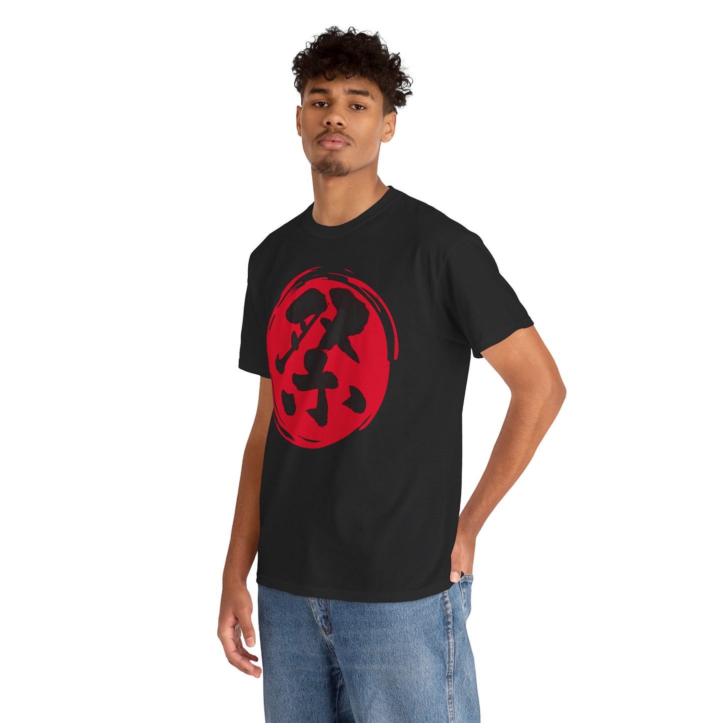 NekoPunch Original T-Shirt – "Festival" (祭) Japanese Calligraphy | Unisex Heavy Cotton Tee