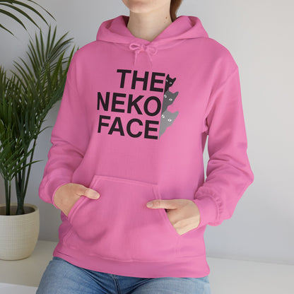 NekoPunch Original Hoodie – "THE NEKO FACE" | Unisex Heavy Blend™
