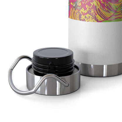 NekoPunch Original | 22oz Psychedelic Ocean Wave Copper Insulated Bottle