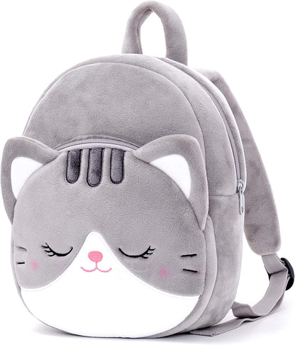11" Plush Toddler Backpack - Soft and Adorable