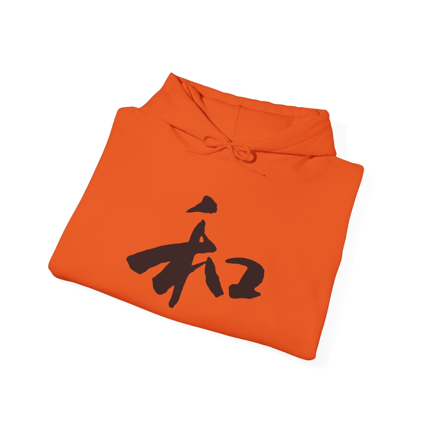 NekoPunch Original Hoodie – "Harmony" (和) Japanese Calligraphy | Unisex Heavy Blend™