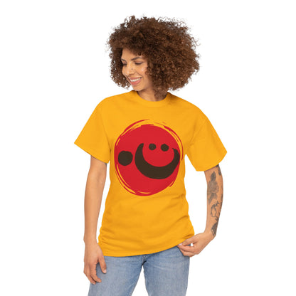 NekoPunch Original T-Shirt – "Heart" (心) Japanese Calligraphy | Unisex Heavy Cotton Tee