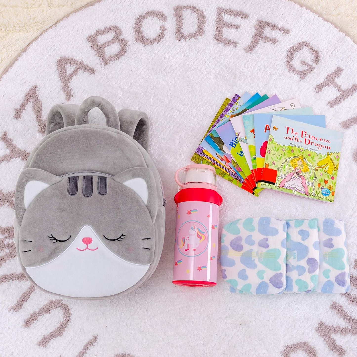 11" Plush Toddler Backpack - Soft and Adorable