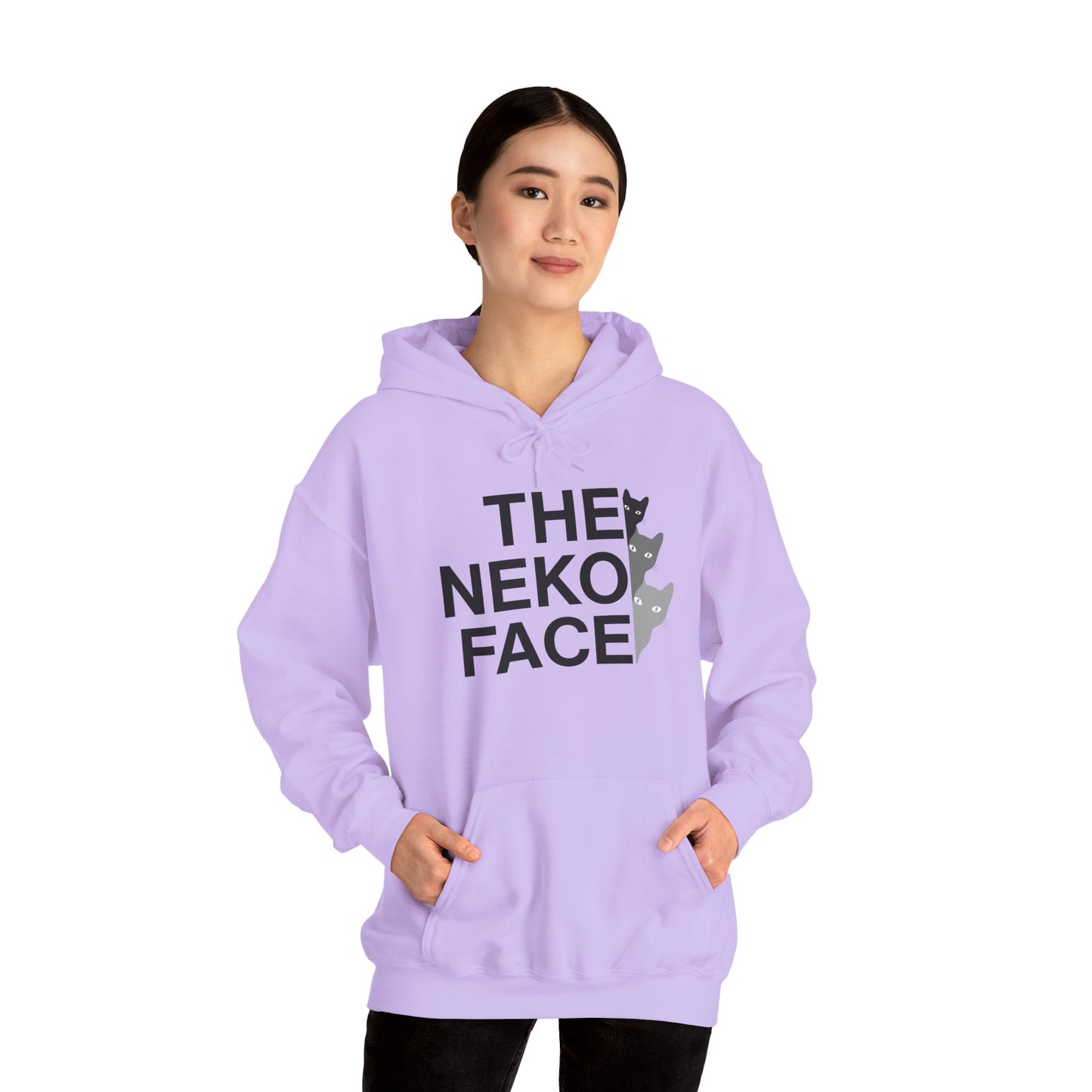 NekoPunch Original Hoodie – "THE NEKO FACE" | Unisex Heavy Blend™