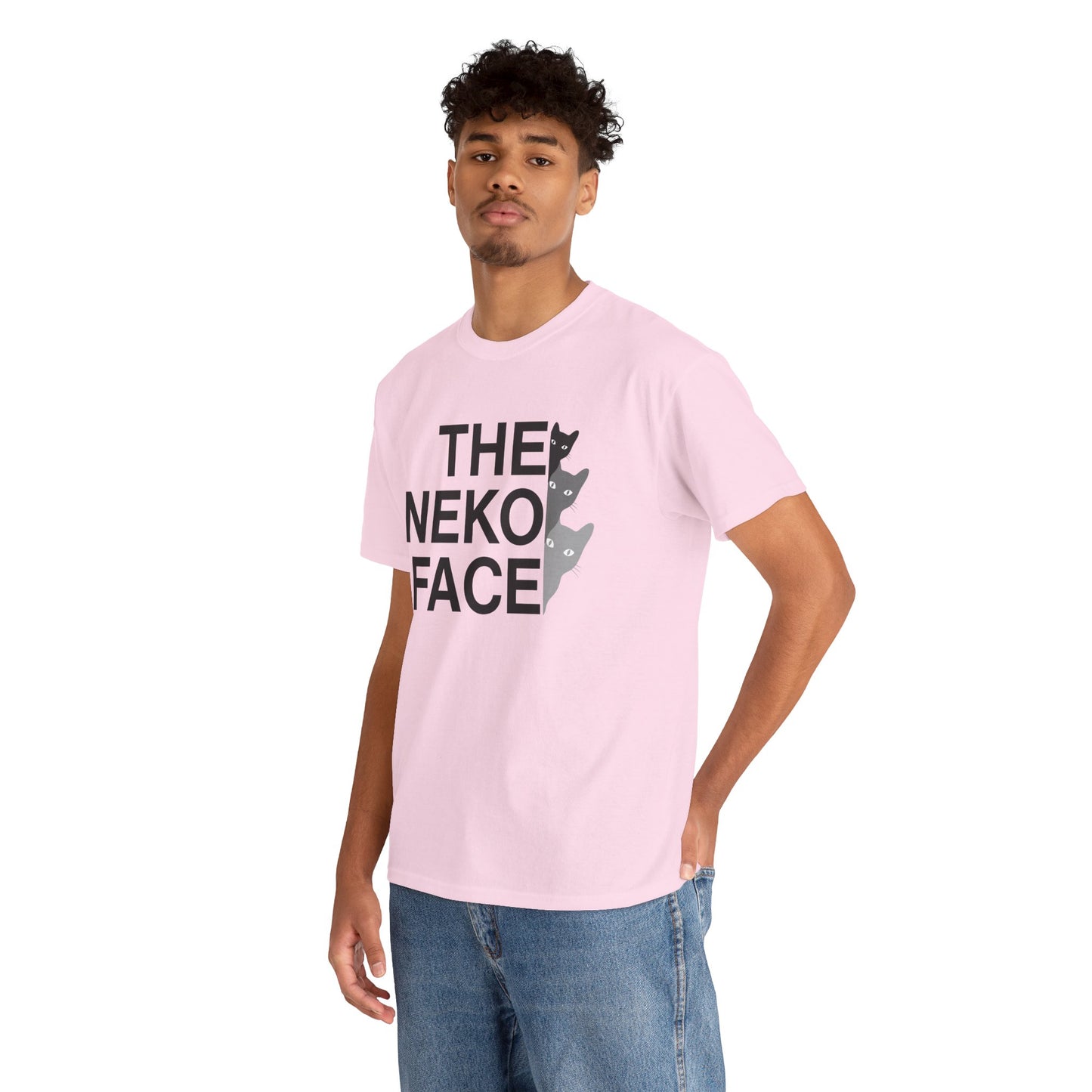 NekoPunch Original T-Shirt – “THE NEKO FACE” | Unisex Heavy Cotton Tee