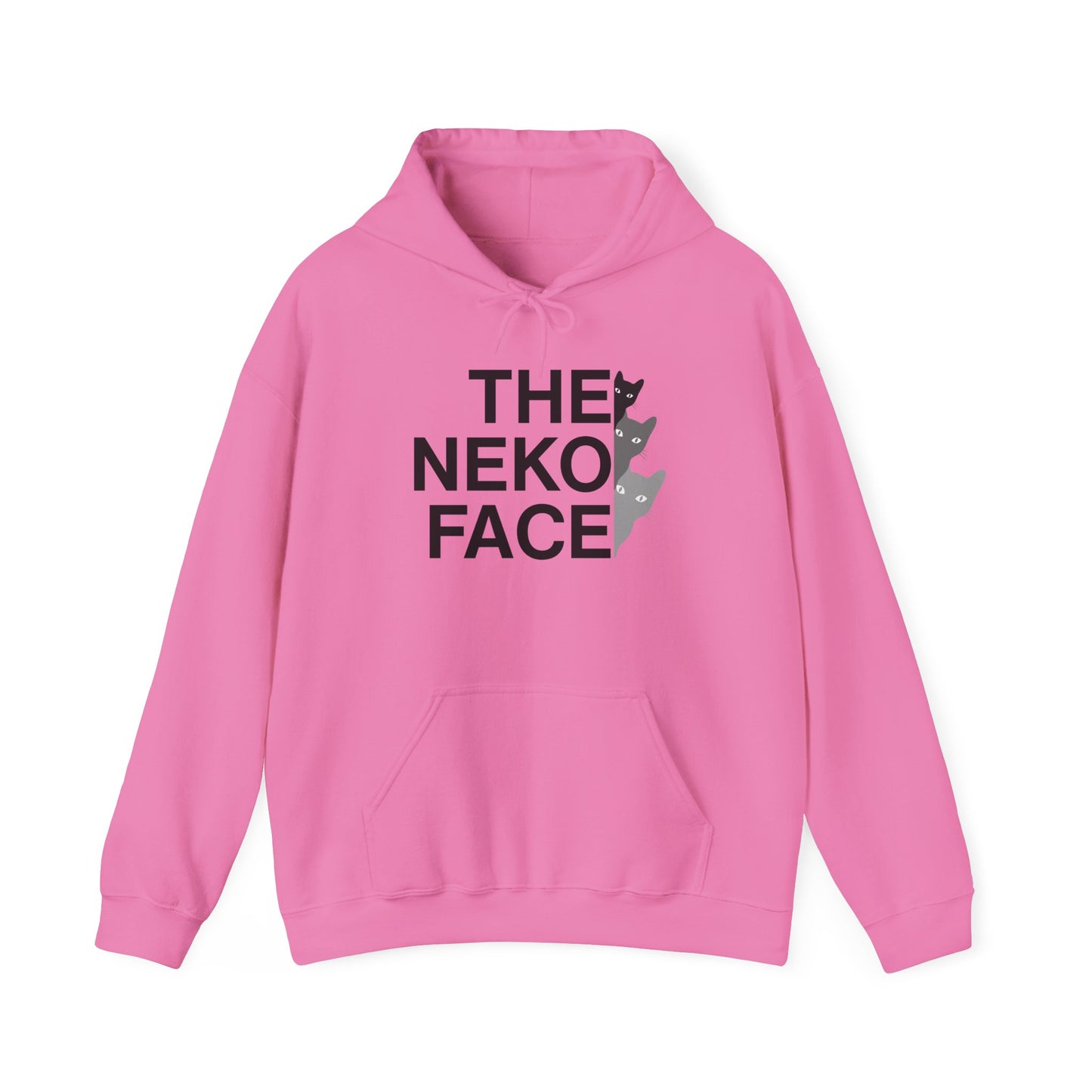 NekoPunch Original Hoodie – "THE NEKO FACE" | Unisex Heavy Blend™