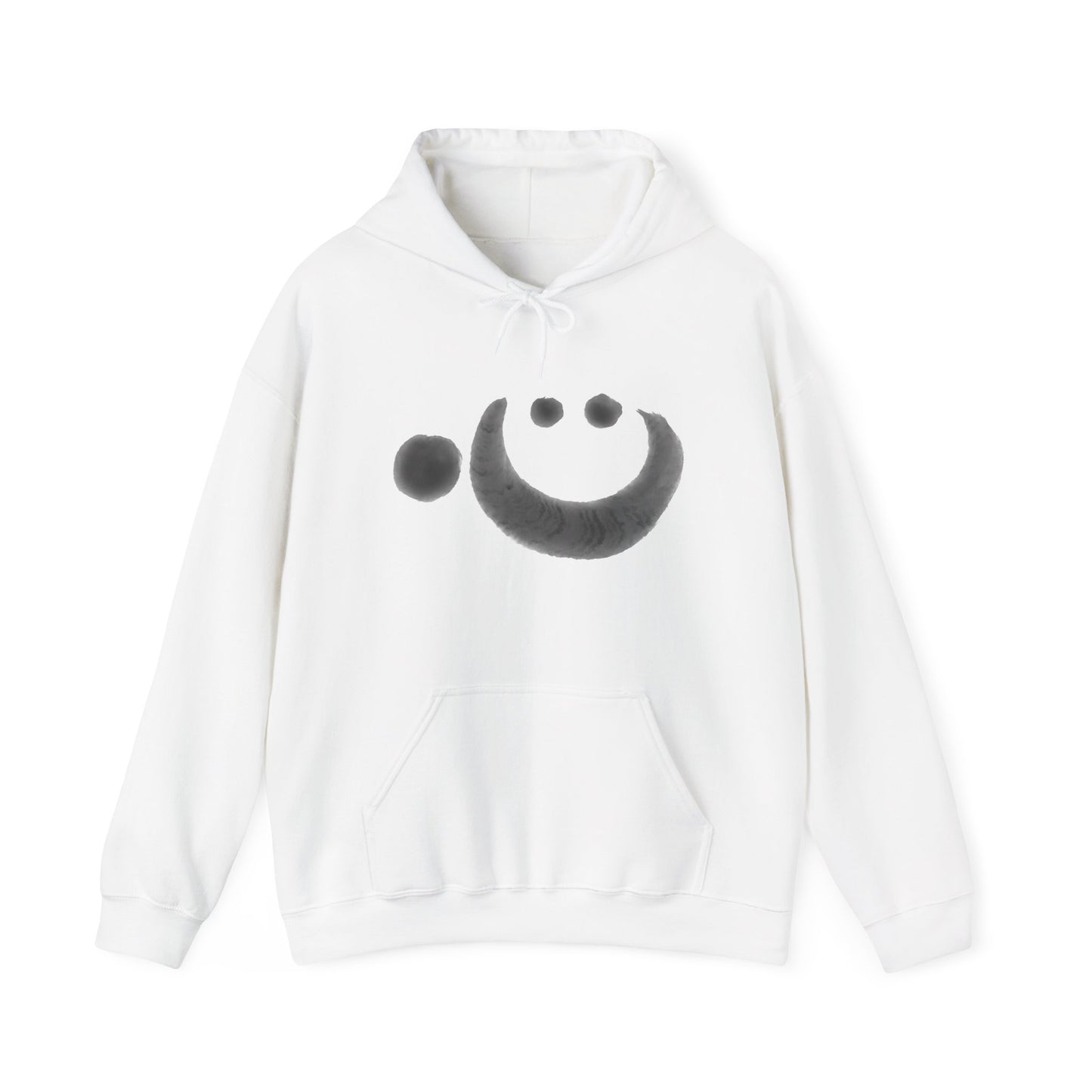 NekoPunch Original Hoodie – “Heart” (心) Japanese Calligraphy | Unisex Heavy Blend™