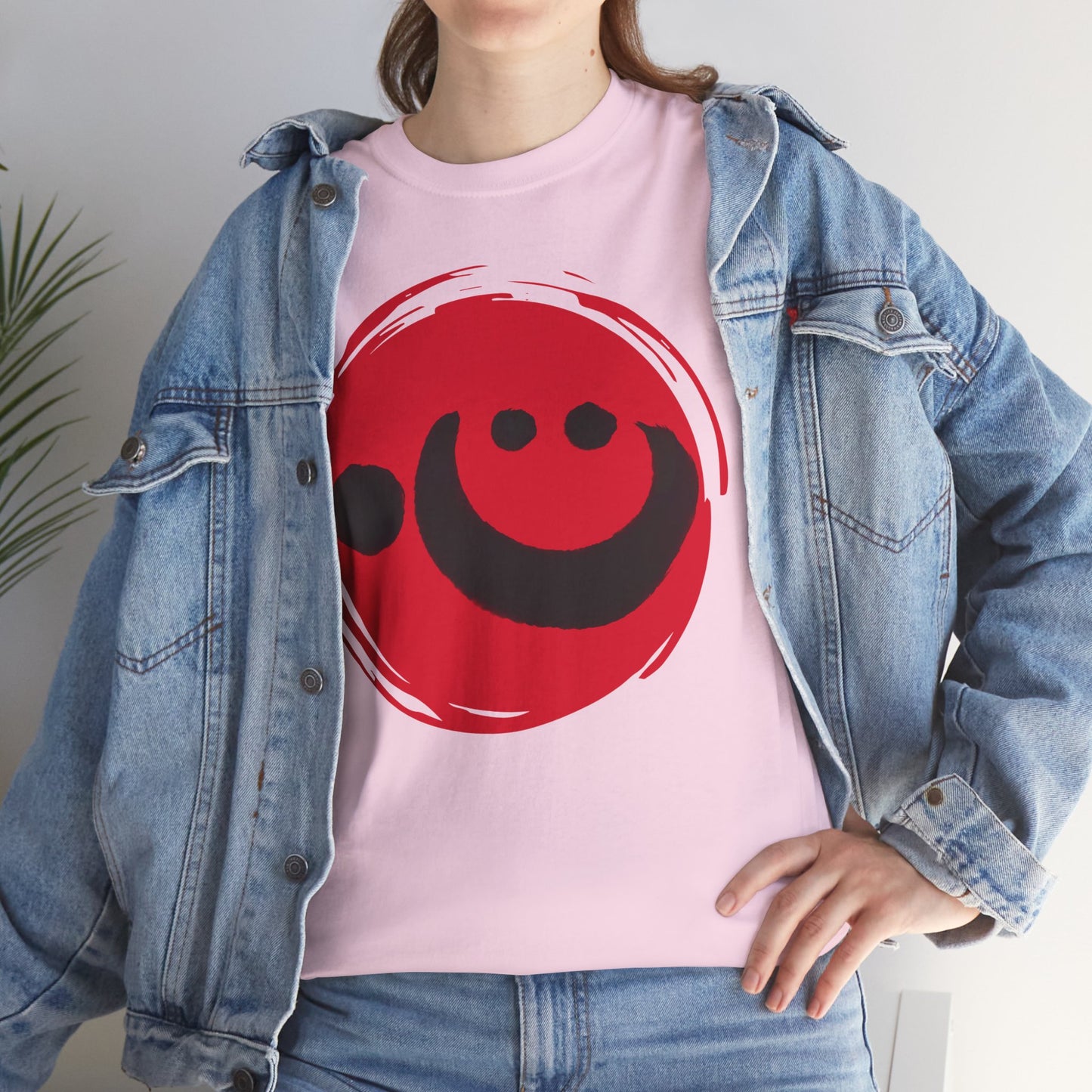 NekoPunch Original T-Shirt – "Heart" (心) Japanese Calligraphy | Unisex Heavy Cotton Tee