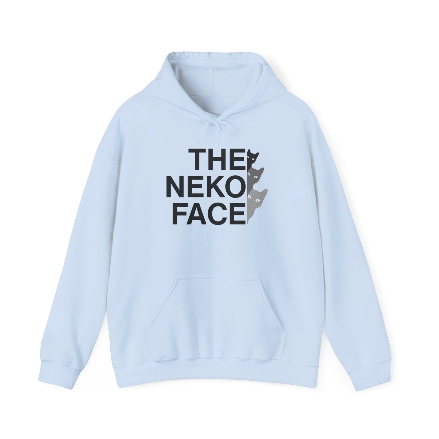NekoPunch Original Hoodie – "THE NEKO FACE" | Unisex Heavy Blend™